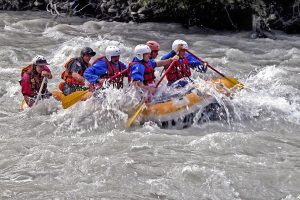 rafting, river, torrent