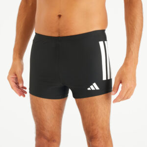 Adidas Badehose Boxer Herren - ADIDAS 3 Streifen schwarz/weiß