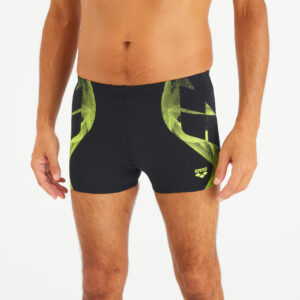 Arena Badehose Miniboxer Herren Arena - schwarz/grün