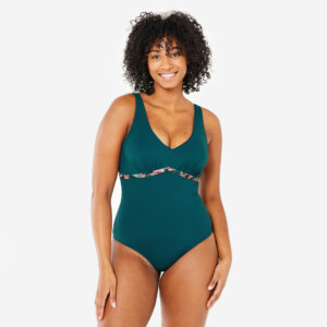 Decathlon Badeanzug Damen Aquafitness - Rosy Ara blau