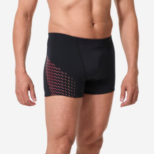 Decathlon Badehose Boxer - Fiti schwarz/rot