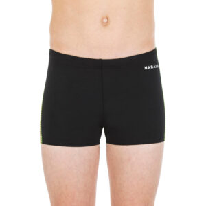 Decathlon Badehose Boxer Jungen - 500 Fitib schwarz