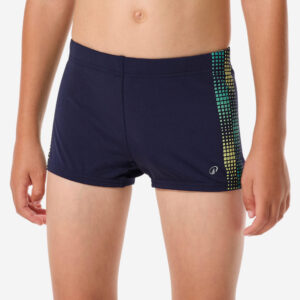 Decathlon Badehose Boxer Jungen - Fiti blau/gelb