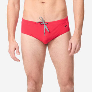 Decathlon Badehose Slip Herren - 100 Plus rot