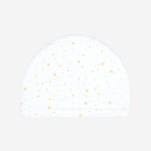 Decathlon Badekappe Stoff beschichtet Aufdruck Größe S - Star weiß