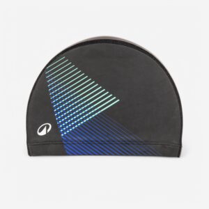 Decathlon Badekappe Stoff beschichtet Gr. M - Tria schwarz