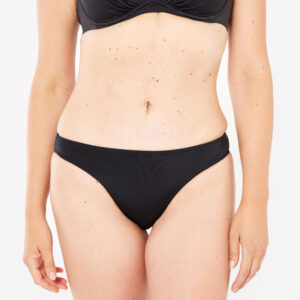Decathlon Bikini-Hose Damen klassische Form Nina schwarz