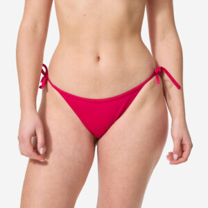 Decathlon Bikini-Hose Damen seitlich gebunden Sofy rot