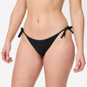 Decathlon Bikini-Hose Damen seitlich gebunden Sofy schwarz