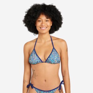 Decathlon Bikini-Oberteil Triangel Damen - Mae Foly türkis