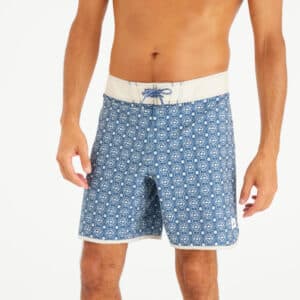 Decathlon Boardshorts Herren halblang 18" 500 Surfingsurf