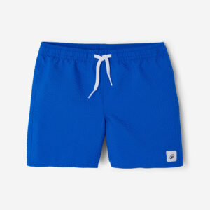 Decathlon Boardshorts Kinder 100 Strukturstoff blau