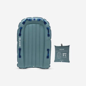 Decathlon Bodyboard Tandem Erwachsene/Kinder aufblasbar - blau/grau
