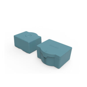 Decathlon Box für Surfwachs mit Kamm