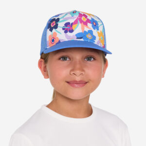 Decathlon Cap Surfen Kinder Trucker Azalea blau