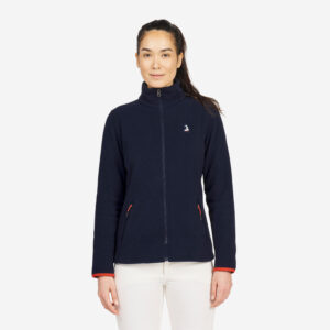 Decathlon Fleecejacke Segeln Damen warm 100 marineblau