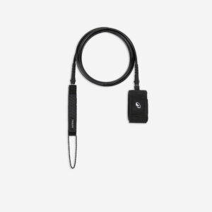 Decathlon Leash Surfboard 500 6' Ø 7 mm schwarz