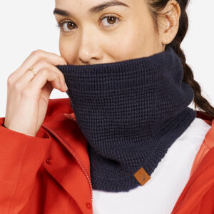 Decathlon Schlauchschal Segeln warm winddicht 500 marineblau