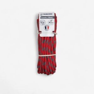 Decathlon Schot Segelboot 8 mm × 15 m rot