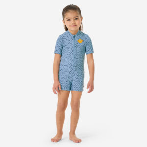 Decathlon Schwimmanzug Shorty Baby - Punkte blau