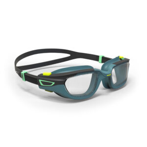 Decathlon Schwimmbrille Kinder klar - Spirit schwarz/blau