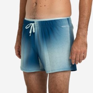 Decathlon Schwimmshorts Herren - 100 Camouflage blau