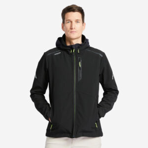 Decathlon Softshelljacke Herren winddicht Segeln 500 schwarz