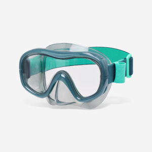 Decathlon Tauchmaske 100 Antibeschlag Komfort grau