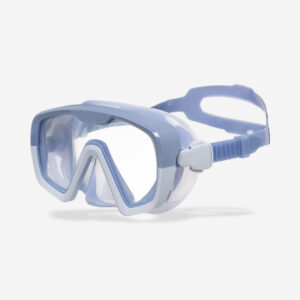 Decathlon Tauchmaske Anti-Beschlag-Schutz Silikonband 100 Mono blau