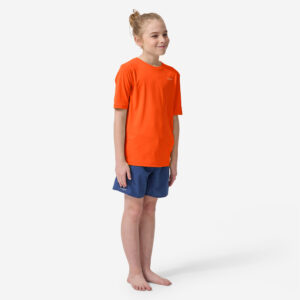 Decathlon UV-Shirt Kinder rot