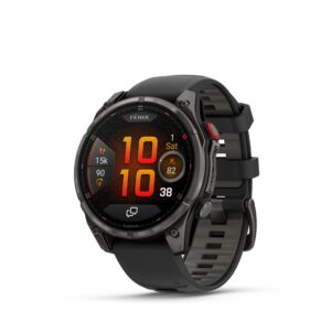 Garmin GPS-Uhr Smartwatch Multisportuhr inReach®-Technologie - Fenix 8 pro