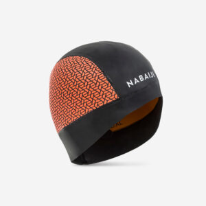 NABAIJI Badekappe Neopren 3mm Freiwasserschwimmen - OWS schwarz