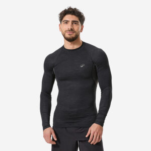 OLAIAN UV-Shirt Surfen Herren UV-Top langarm 900 schwarz