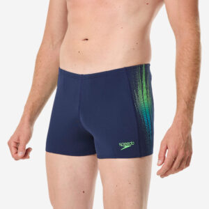 Speedo Badehose Boxer Herren - marineblau/grün