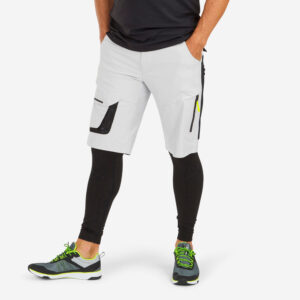 TRIBORD Shorts Segeln Herren wasserdicht 900 hellgrau