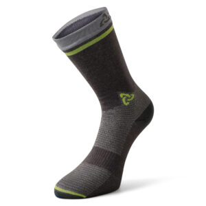 Typhoon Segelsocken Damen/Herren Coolmax grau/gelb