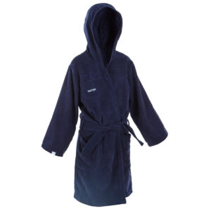 WATKO Bademantel Baumwolle dick Kinder Wasserball ‒ 900 marineblau